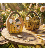 Klimt porcelán bögre dísztasakkal A Csók 460 ml