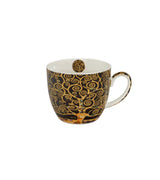 Klimt porcelán bögre dísztasakkal Életfa 460 ml