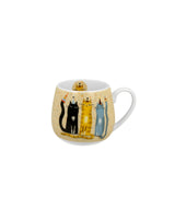 Porcelán cicás bögre 430 ml ajándék díszdobozban Cats Party