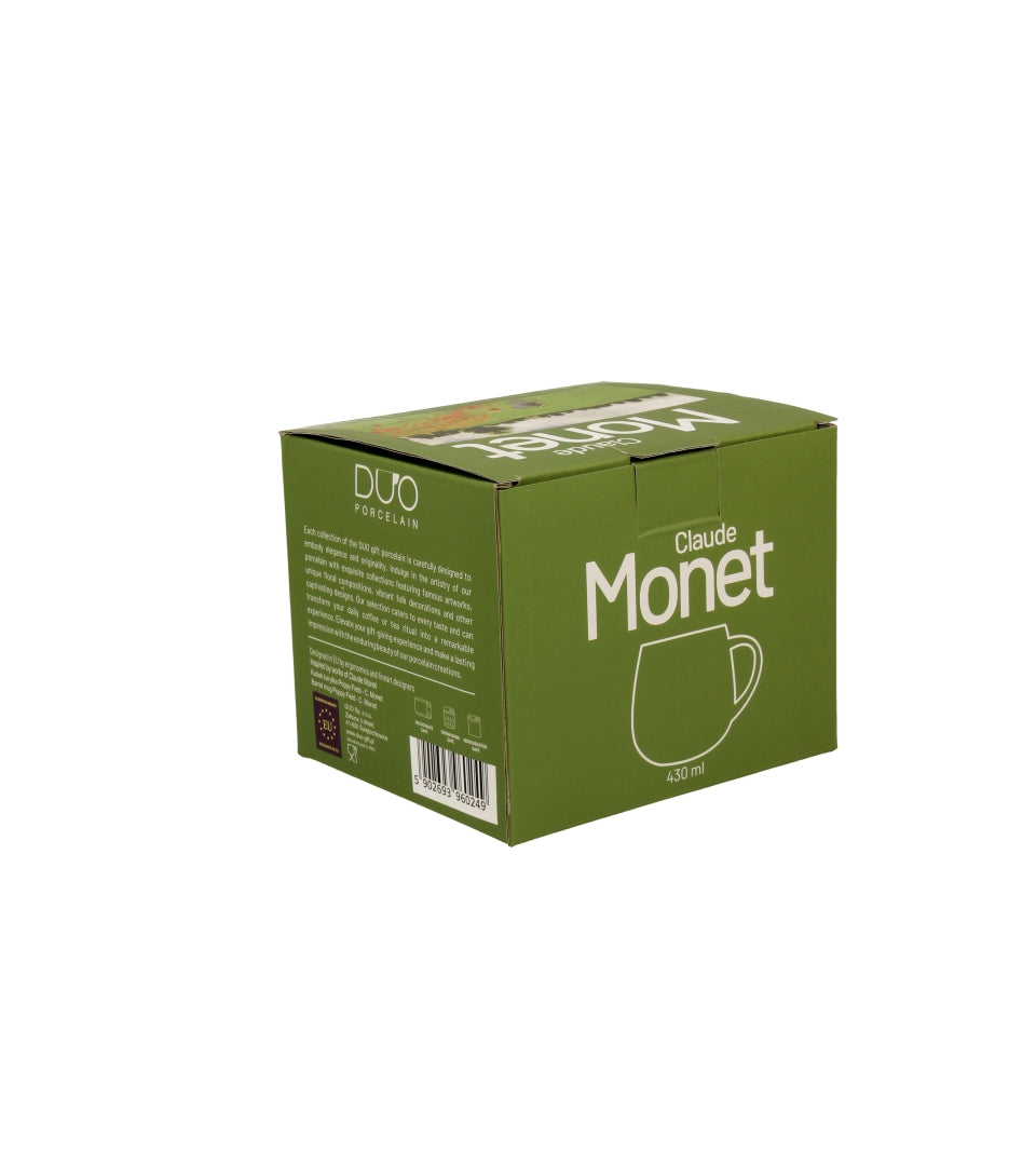 Monet porcelán öblös bögre - 430 ml - Pipacsmező