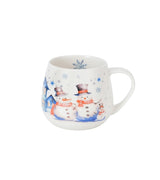 Karácsonyi hóemberes porcelán bögre 430 ml díszdobozban Snowman