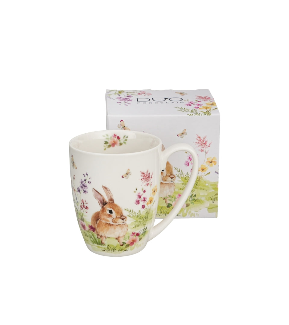 Húsvéti nyuszis Porcelán bögre 360 ml dobozban