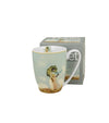 Porcelán bögre 360 ml dobozban Monet Hölgy esernyővel