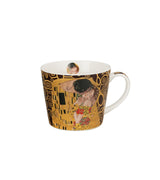 Porcelán jumbo bögre 600 ml ajándék díszdobozban Klimt A Csók