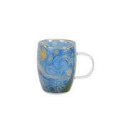 Üveg bögre 350 ml ajándék dobozban Van Gogh Csillagos éj