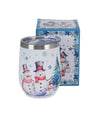 Hóemberes rozsdamentes acél hőtartópohár 330 ml Snowman