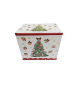 Karácsonyi fenyőfás porcelán nagy bögre 1 literes díszdobozban Christmas Tree 3