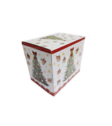 Karácsonyi fenyőfás porcelán nagy bögre 1 literes díszdobozban Christmas Tree 3