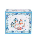 Karácsonyi hóemberes porcelán nagy bögre 1000 ml díszdobozban Snowman