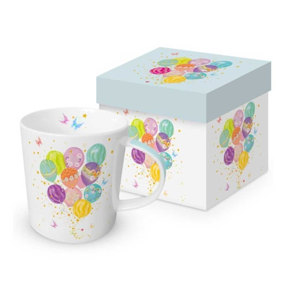 Lufis bögre porcelán ajándék dobozban 400 ml