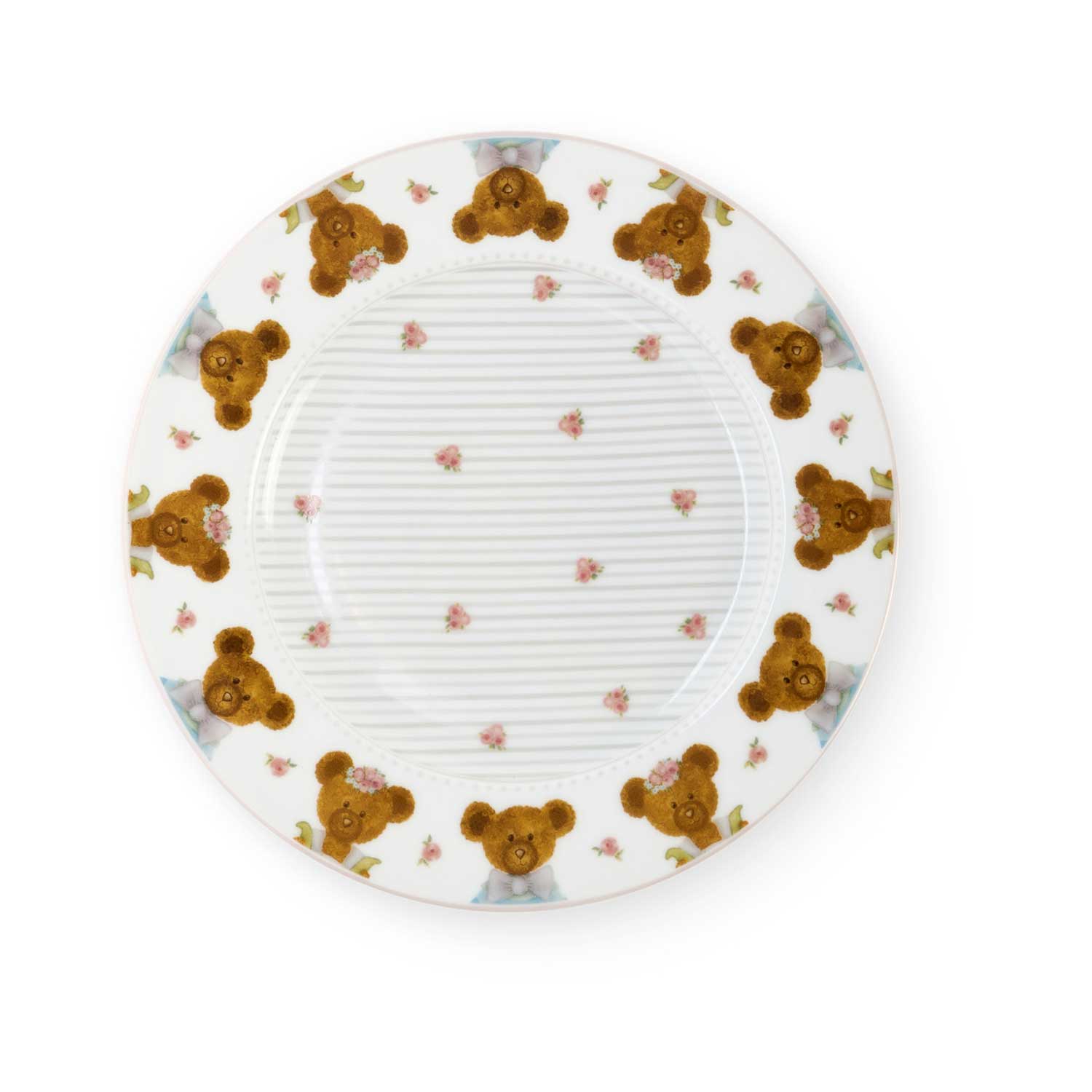 Porcelán desszertes tányér 19 cm macis Sweet Bear