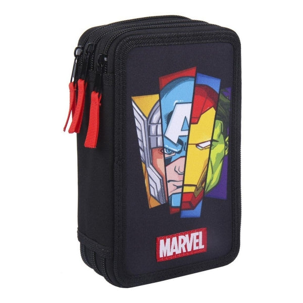Tolltartó Marvel THE AVENGERS 43 db-os tolltartó fekete