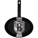 Matt fekete indukciós tapadásmentes halsütő serpenyő 35 cm Berlinger Haus Matte Black