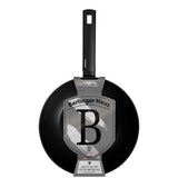 Matt fekete indukciós tapadásmentes Wok serpenyő 28 cm Berlinger Haus Matte Black
