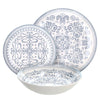 Tognana 18 részes marokkói–mediterrán porcelán étkészlet Arabesque