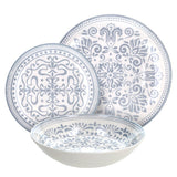 Tognana 18 részes marokkói–mediterrán porcelán étkészlet Arabesque