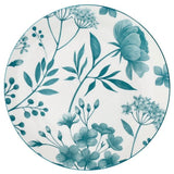 Tognana 18 részes virág mintás porcelán étkészlet Coralie Teal