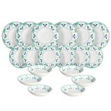 Tognana 18 részes mediterrám porcelán étkészlet Positano
