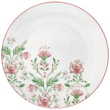 Tognana 18 részes virág mintás színes porcelán étkészlet Lolita