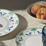 Tognana 18 részes mediterrám porcelán étkészlet Positano
