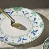 Tognana 18 részes mediterrám porcelán étkészlet Positano