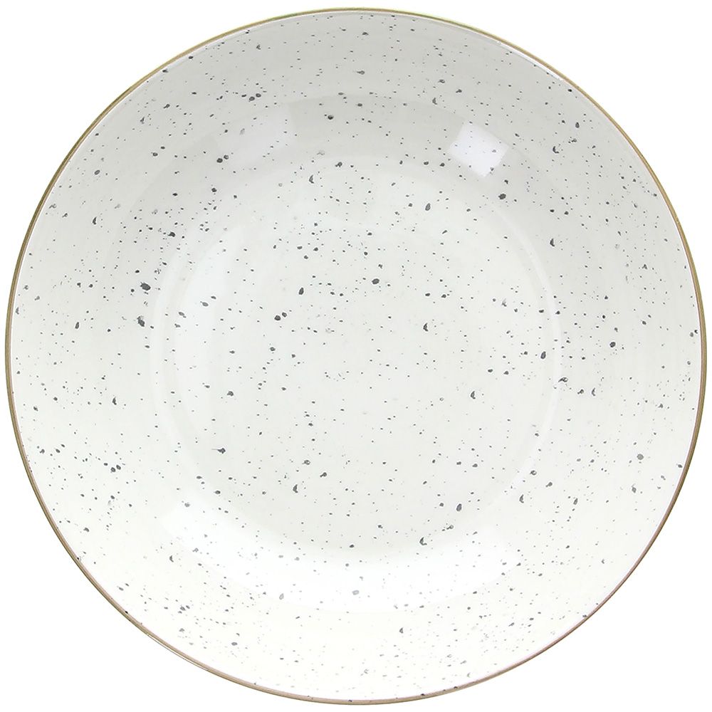 Fehér porcelán mélytányér 20 cm Tognana Pepper Bianco
