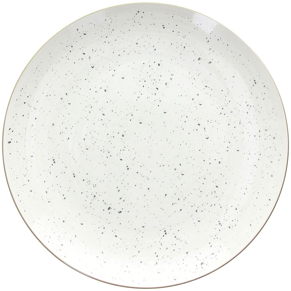 Fehér porcelán desszertes tányér 19 cm Tognana Pepper Bianco