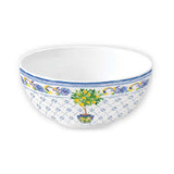 Tálka Mediterrán porcelán citromos tálka 15 cm Positano