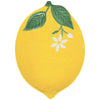 Tálca Mediterrán porcelán sárga citrom kínáló tál 30x22 cm Fleurs et Citrons