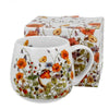 Mezei virág – pipacsos porcelán öblös bögre – 430 ml – Wild Bird