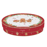 Tányér, étkészlet Mézeskalács Porcelán desszertes tányér szett 4db-os