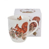 Mókusos porcelán bögre – 400 ml – díszdobozos