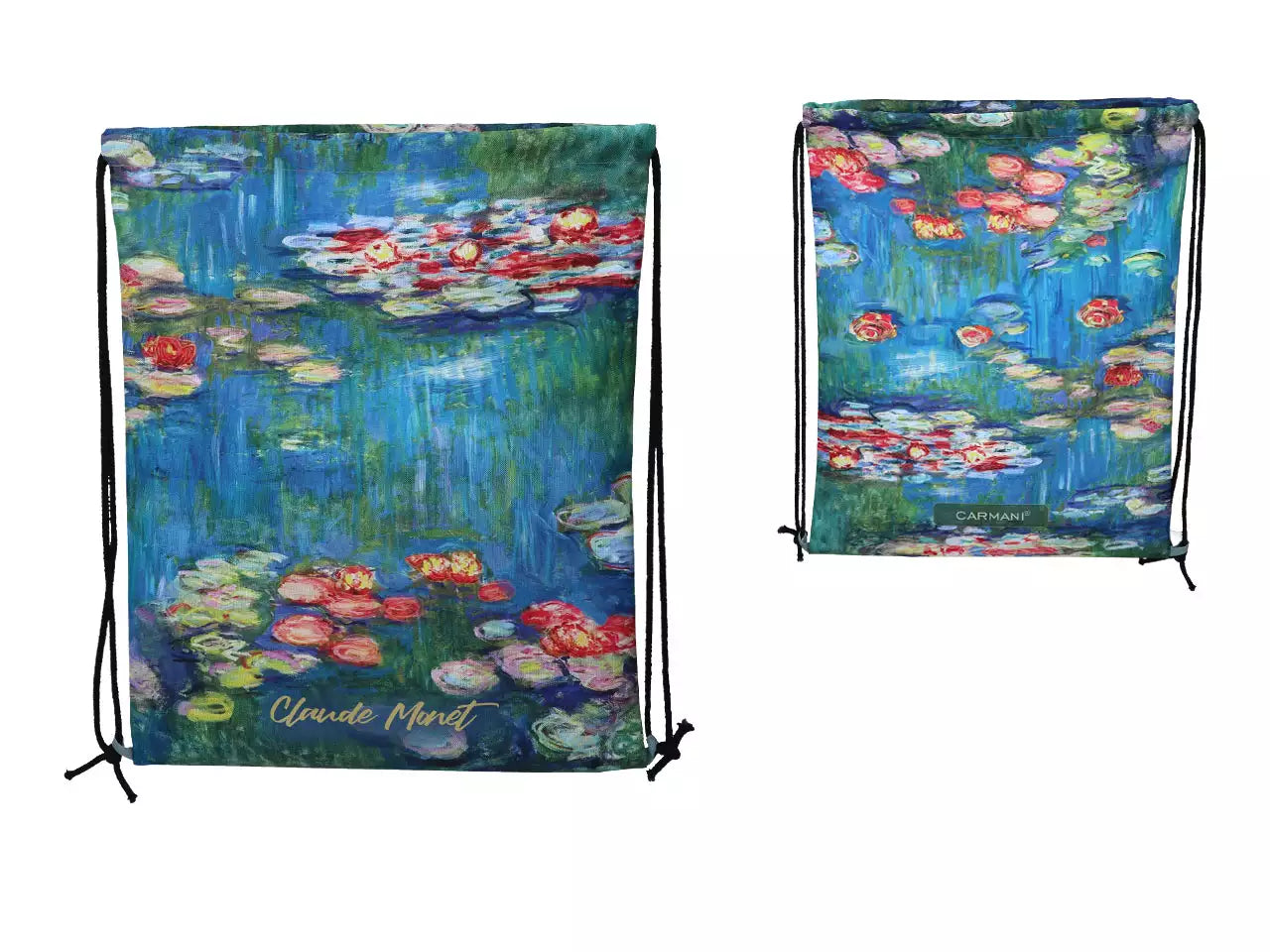 Hátizsák Monet hátizsák 36x43 cm Tavirózsák