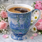 Monet porcelán bögre - 300 ml - Vizililiomok
