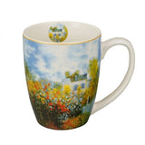 Monet porcelán bögre – 360 ml – Argenteuil – i kert