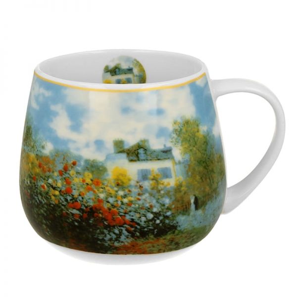 Monet porcelán öblös bögre - 430 ml - Argenteuil-i kert