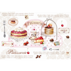 Tányéralátét, poháralátét Műanyag tányéralátét 45x30 cm PATISSERIE