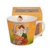 Mucha nagyméretű porcelán bögre 600 ml – Topáz
