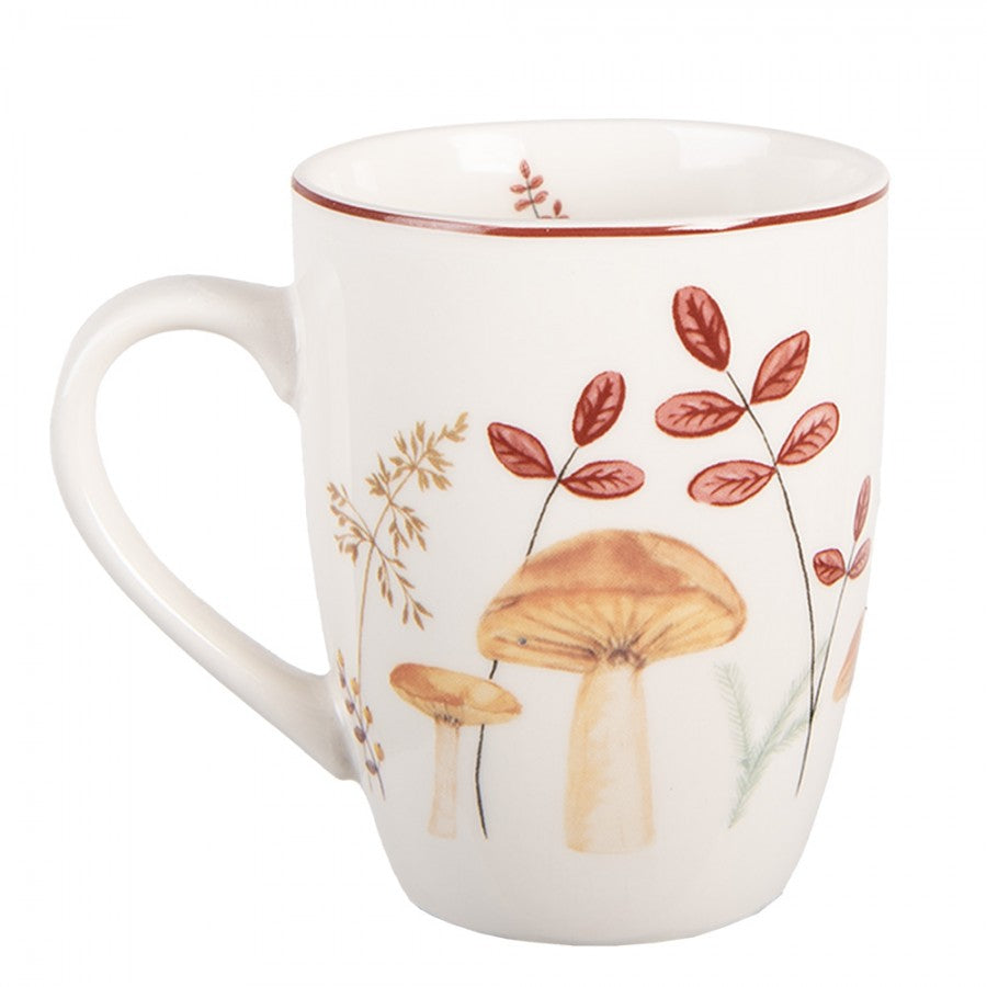 Őszi gomba mintás Porcelán bögre Little Fall