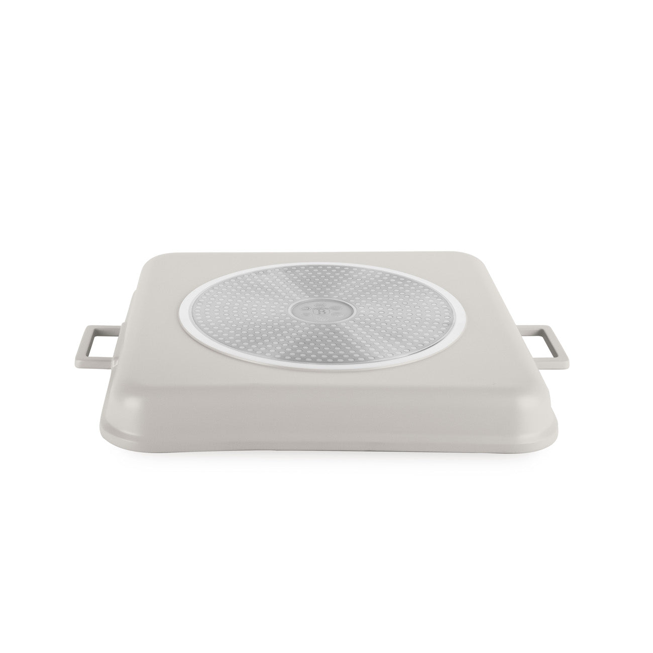 Négyszögletes indukciós grill serpenyő fedővel 34 cm Sahara Collection