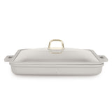 Négyszögletes indukciós grill serpenyő fedővel 34 cm Sahara Collection