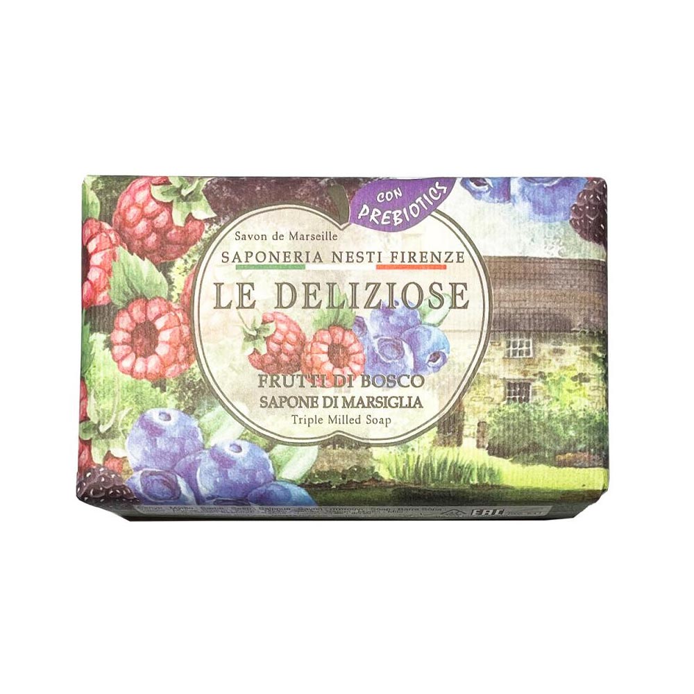 Szappan Nesti Dante Le Deliziose Frutti di bosco Erdei gyümölcs szappan 150 g