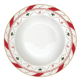 Tányér, étkészlet Nutcracker Twist karácsonyi porcelán 18 részes étkészlet