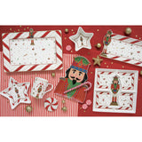 Tálka Nutcracker Twist karácsonyi porcelán diótörő alakú tál
