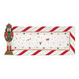 Tálka Nutcracker Twist karácsonyi porcelán tálca diótörő dísszel
