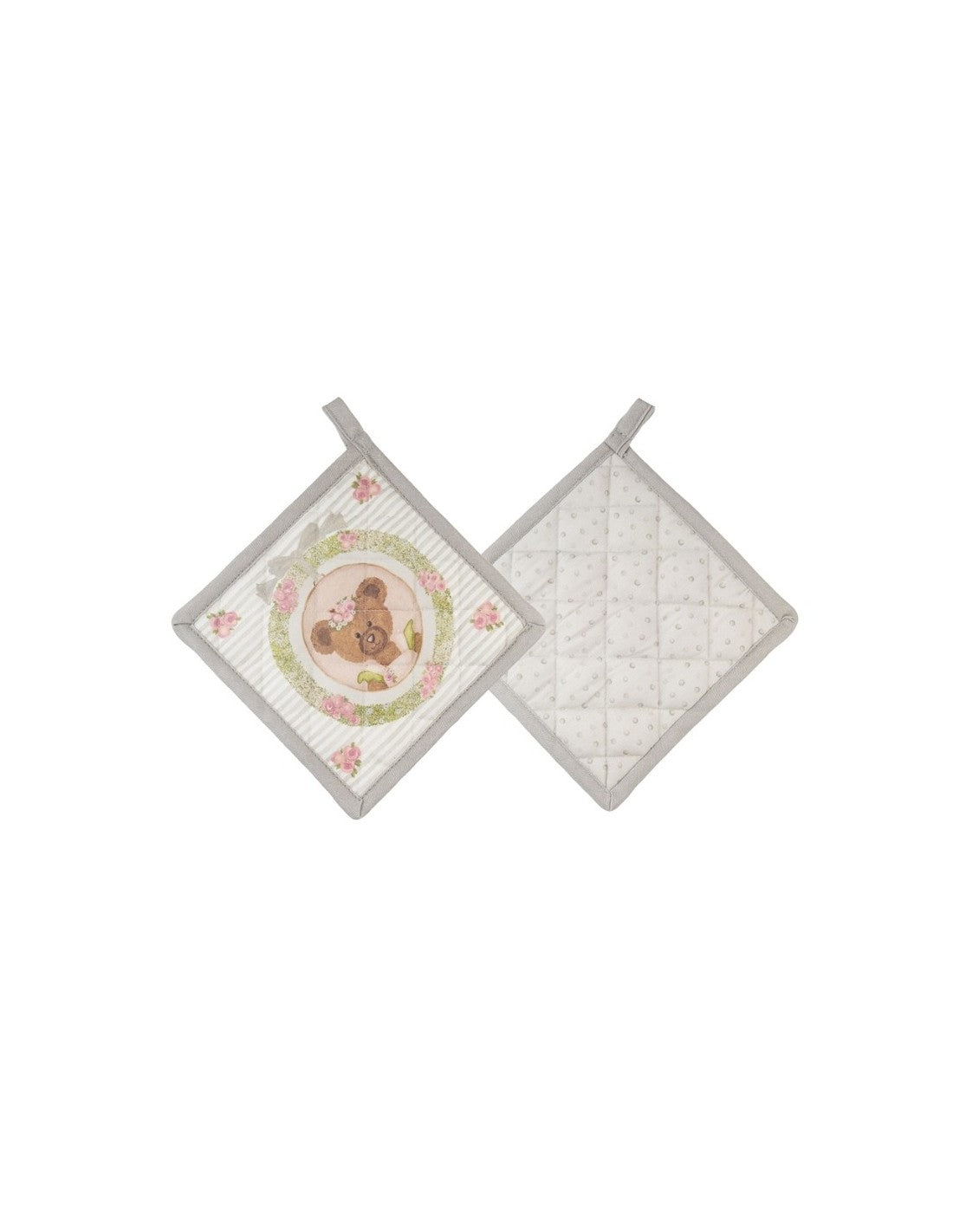Pamut Edényalátét 18x18 cm maci lány Sweet Bear