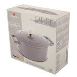 Öntöttvas alacsony lábas 24 cm Indukciós Berlinger Haus Taupe Collection