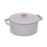 Öntöttvas alacsony lábas 24 cm Indukciós Berlinger Haus Taupe Collection
