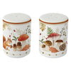 Sószóró, borsszóró Őszi mintás porcelán só-bors szóró szett díszdobozban Autumn Breeze