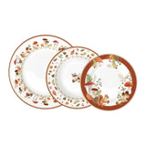 Tányér, étkészlet Őszi porcelán 18 részes étkészlet Autumn Breeze